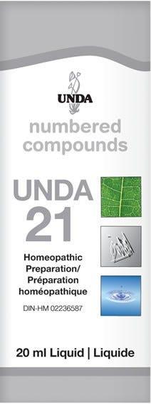 Thumbnail image of product with text UNDA 21 20ml