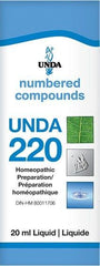 Thumbnail image of product with text UNDA 220 20ml