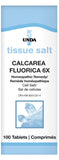 Unda Calcarea fluorica 6X Salt - 100 Tablets - Nature's Source Inc