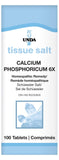 UNDA Calcium Phosphoricum 6X Salt 100 Tablets - Nature's Source Inc