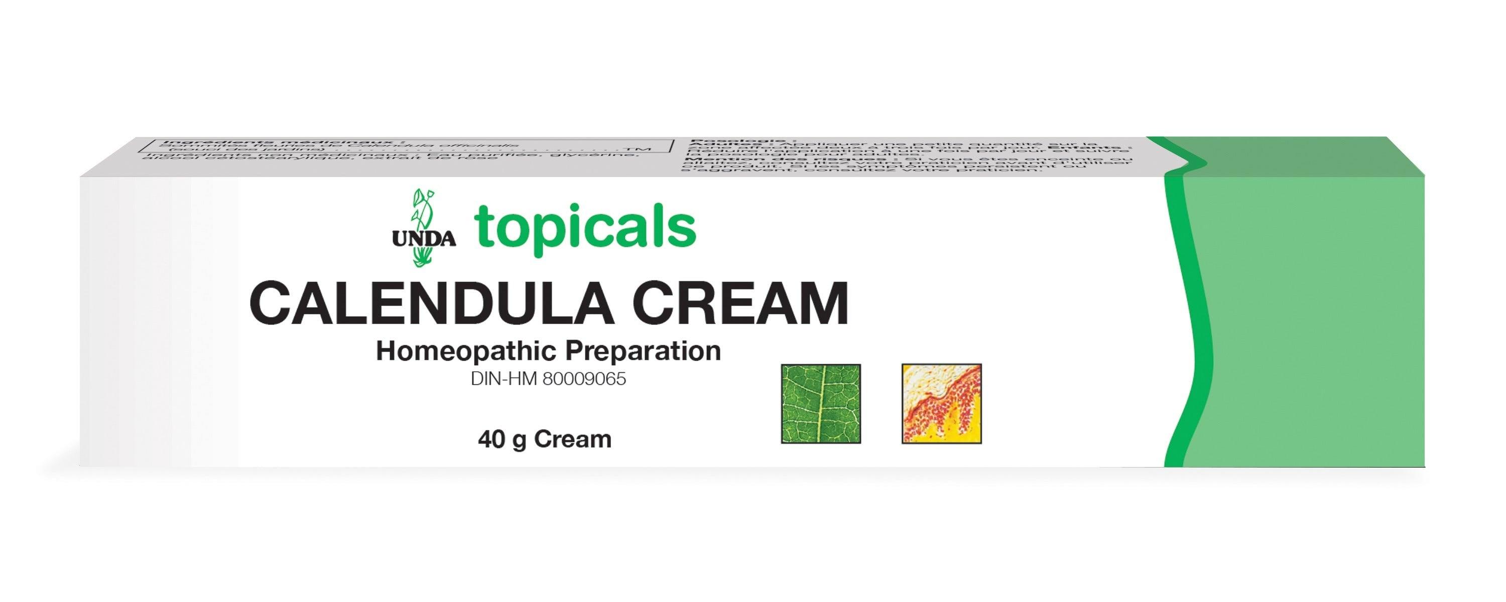 Thumbnail image of product with text UNDA Calendula Cream 40g