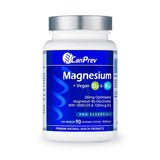 CanPrev Magnesium + Vegan D3 & K2 (Bone - Health) - 90 Veg Capsules - Nature's Source Inc