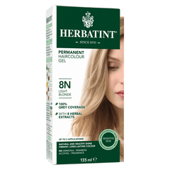 Herbatint Permanent Haircolor Gel 8N Light Blonde, 135ml Online