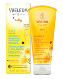 Weleda Calendula 2 - in - 1 Gentle Shampoo + Body Wash - 200ml - Nature's Source Inc