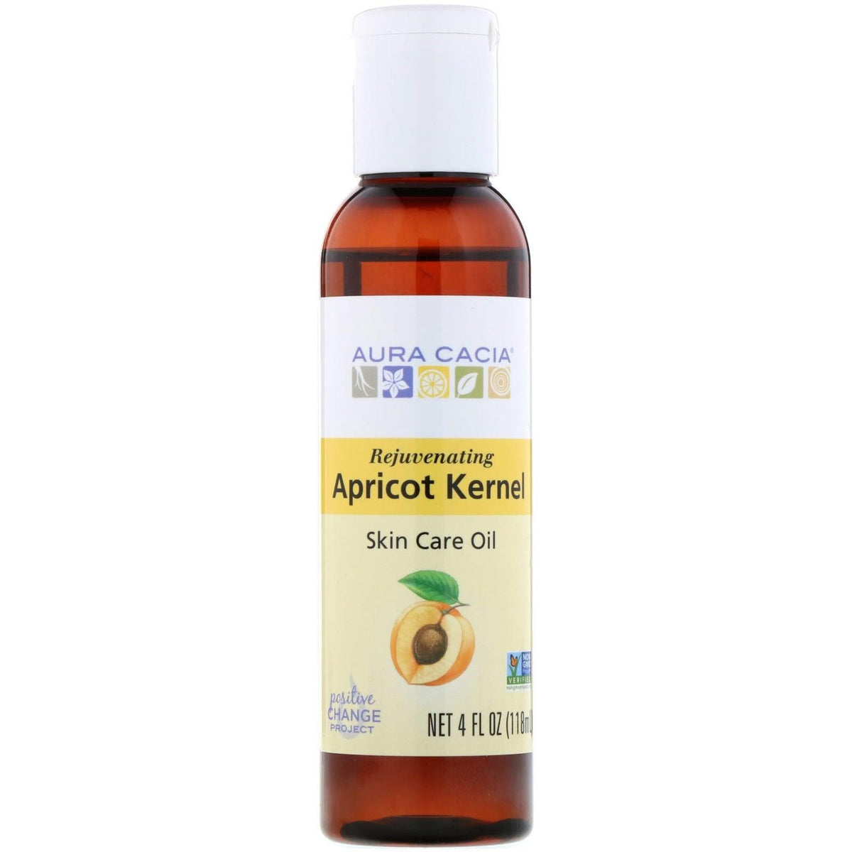 Aura Cacia Apricot Kernel Skin Care Oil 118 ml