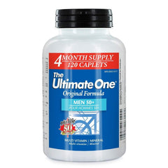 NuLife The Ultimate One Men 50+ Multivitamin, 120 Caplets Online 
