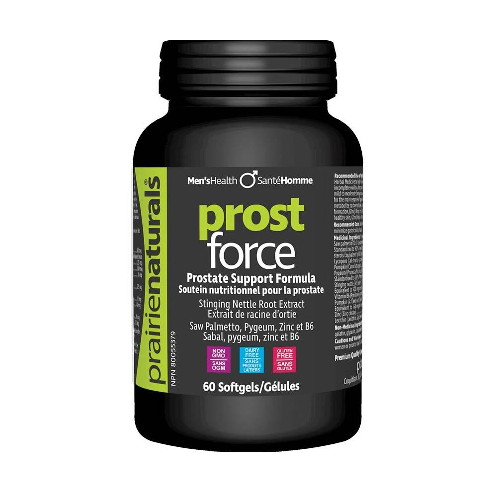 Prairie Naturals Prost Force Prostate Support Formula, 60 Softgels