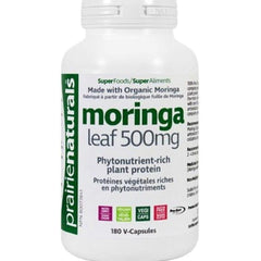 Prairie Naturals Organic Moringa 500mg 180vc