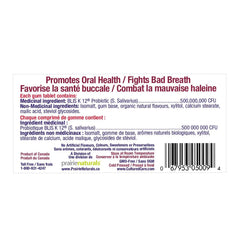 Prairie Naturals Probiotic Gum Raspberry