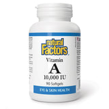 Natural Factors Vitamin A 10 000 IU 90sg - Nature's Source Inc
