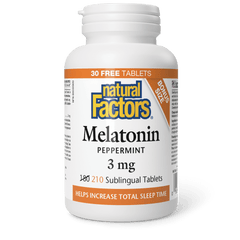 Natural Factors Melatonin 3mg 210t