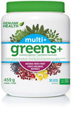 Genuine Health Greens+ Multi+ Mixed Fruit Flavour 459g - High Potency Multivitamin Supplement Rich in Phytonutrients and Antioxidants - Nature's Source Inc