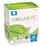 Organyc Feminine Pads with Wings (Moderate Flow) - 10 Pieces - Nature's Source Inc