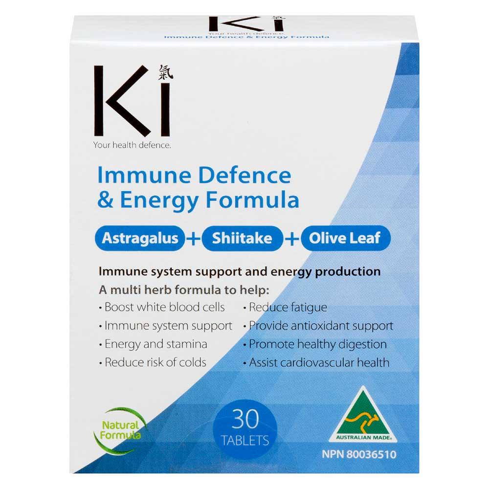 Ki Immune Defence & Energy Formula 30 Tablets - Nature's Source Inc