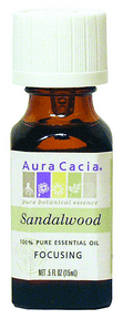 Aura Cacia Sandalwood Essential Oil 15 ml