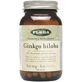 Flora Ginkgo Biloba 60 Capsules - Nature's Source Inc
