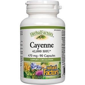 Natural Factors Cayenne 90c
