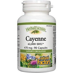 Natural Factors Cayenne 90c