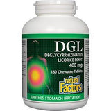 Natural Factors DGL 400 mg 180c - Nature's Source Inc