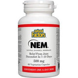 Natural Factors NEM Eggshell Membrane 500 mg 60c - Nature's Source Inc