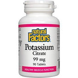 Natural Factors Potassium Citrate 99 mg 90t - Nature's Source Inc