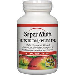 Natural Factors Super Multivitamin Plus Iron 90t