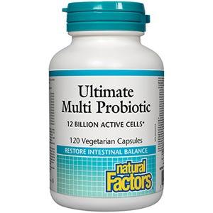 Natural Factors Ultimate Multi Probiotic 12 Billion - 120vc