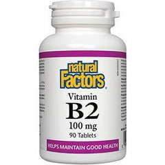 Natural Factors Vitamin B2 100 mg 90t