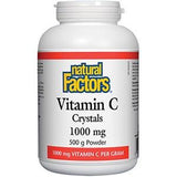 Natural Factors Vitamin C 1000 mg Crystals 500 g - Nature's Source Inc