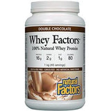 Natural Factors Whey Protein Chocolate 1 kg - Nature's Source Inc