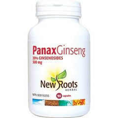 New Roots Panax Ginseng 300 Mg 90C