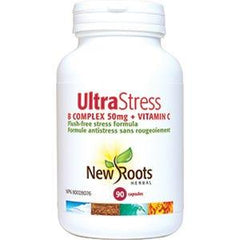 New Roots Ultra Stress B Complex 50 Mg + Vit C 90C