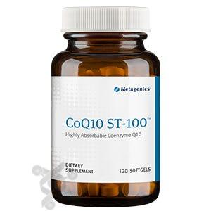 Metagenics CoQ10 ST - 100, 120 Softgels - Highly Absorbable Ubiquinone Coenzyme Q10 Supplement to Help Support Energy Production and Cardiovascular Function - Nature's Source Inc