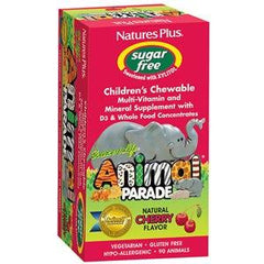 Nature's Plus Sugar Free Children's Chewable - Cherry Flavor 90ct