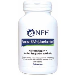 NFH Adrenal SAP (Licorice - free), 90 Capsules - Adrenal Support, Improve Energy Levels, Support Stress and Anxiety - Nature's Source Inc