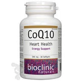 Bioclinic Naturals CoQ10, 200mg 30 Softgels - Stabilized & Highly Absorbable Antioxidant, Improves Cardiovascular Health, Reduces Oxidative Stress - Nature's Source Inc