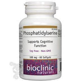Bioclinic Naturals Phosphatidylserine PS 60 Softgels - Nature's Source Inc