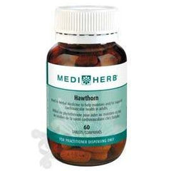 Image showing product of MediHerb Hawthorn 60tabs