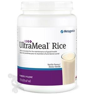 Metagenics UltraMeal Rice Vanilla 672g - Nature's Source Inc