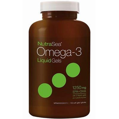 NutraSea Omega-3 Liquid Gels 1250Mgs, 150SG Online