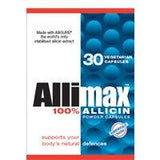 Allimax 180mg Stabilized Allicin 30 Capsules - Nature's Source Inc