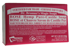 Dr. Bronner's Rose Hemp Pure Castille Soak 140gm