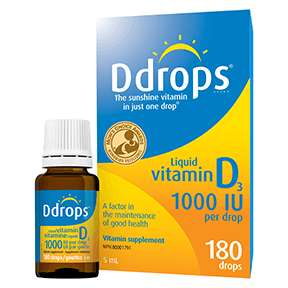 Ddrops 1000IU 180 drops