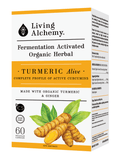 Living Alchemy Turmeric Alive 120 Capsules - Nature's Source Inc
