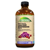 Certified Naturals Calcium Magnesium Cherry 450 ml - Nature's Source Inc