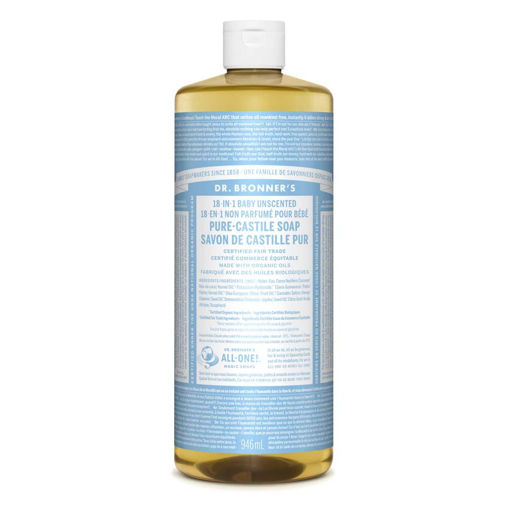 Dr. Bronner's Baby Castile Soap Mild 473ml