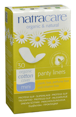 Natracare Mini Panty Liners 30 pc