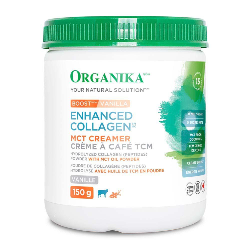 Organika Collagen Boost with MCT Oil Vanilla 150g