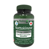 Naka Nattokinase 100mg 60+15 Vegan Capsules - Nature's Source Inc