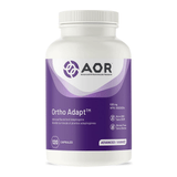 AOR Ortho Adapt 120 Vegan Capsules - Adrenal Support For Effective Stress Management, Reduce Adrenal Fatigue, Prevents Body From Overreacting To A Stressor, Fuel Body With Essential Nutrients - Nature's Source Inc
